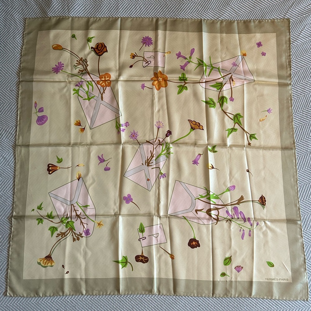 Hermes Silk Scarf 35”x35”